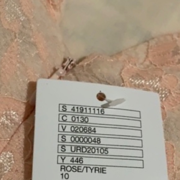 🆕 Kimchi Blue Pink Lace Dress - Women’s Size 10 - Picture 7 of 8